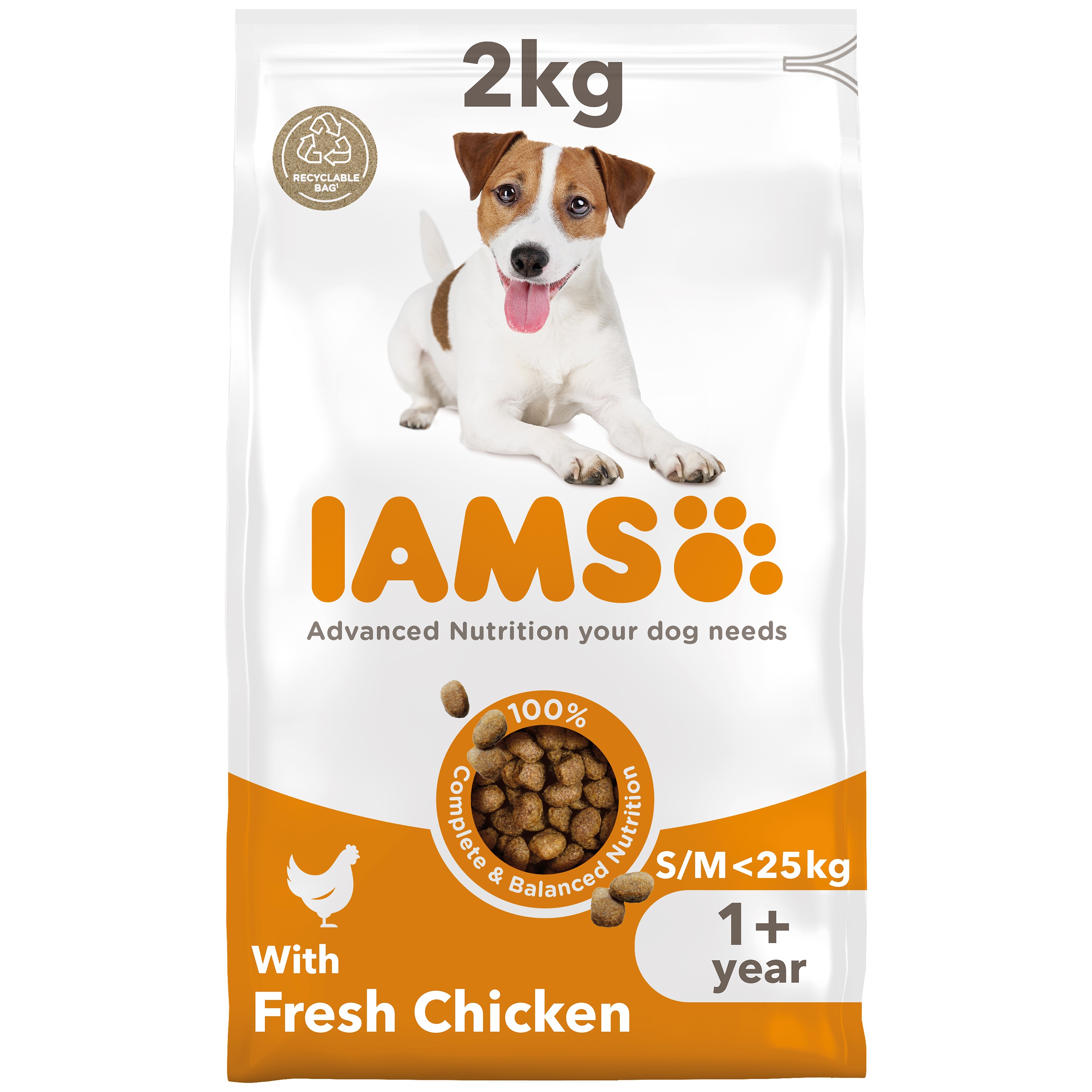 Iams Iams Chicken Turkey Adult Dry Dog Food pet food packaging
